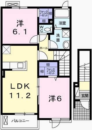 サンファースト　勝原の物件間取画像